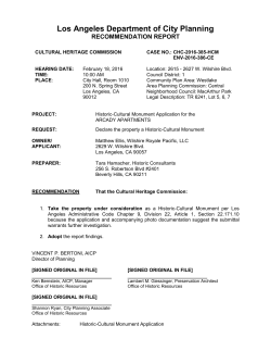 CHC-2016-385-HCM - Department of City Planning