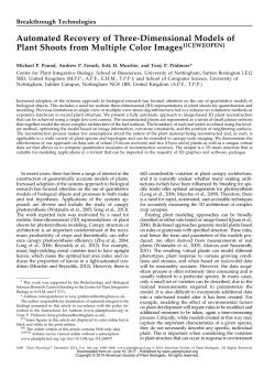 Automated Recovery of Three-Dimensional