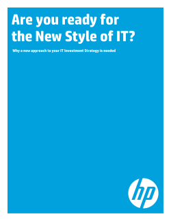 new style of IT