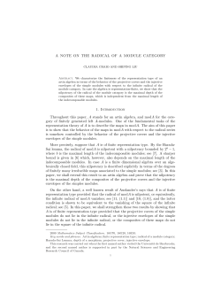 A note on the radical of a module category
