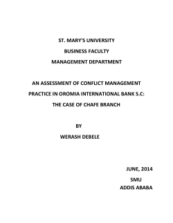 st. mary`s university business faculty