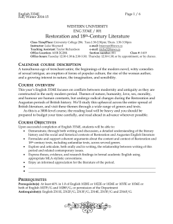 An introduction to - Western University