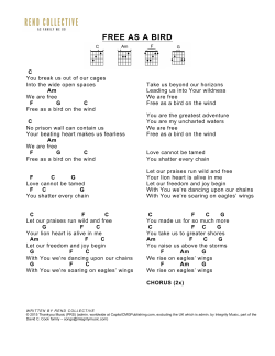 FREE AS A BIRD - Rend Collective