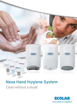 Nexa Hand Hygiene System