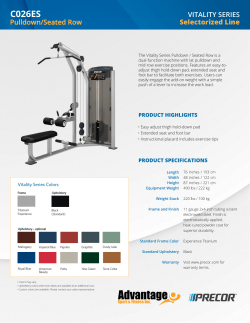 C015ES - Rear Delt : Pec Fly