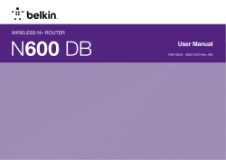 N600 DB - Belkin
