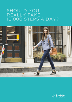 should you really take 10000 steps a day?