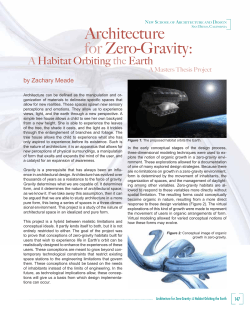 for Zero-Gravity: Architecture