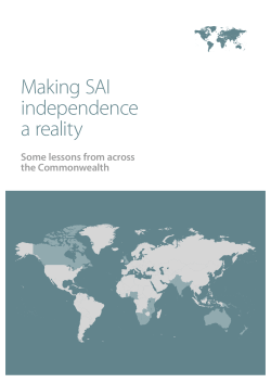 Making SAI independence a reality