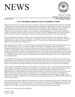 Edward A. Diana Orange County Executive