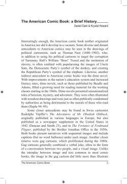 The American Comic Book: a Brief History