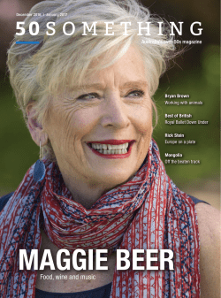 50 something - National Seniors Australia