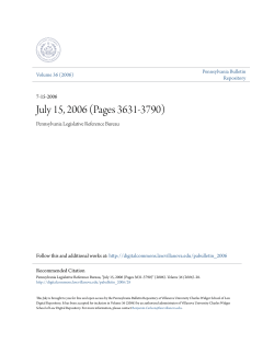 July 15, 2006 (Pages 3631-3790) - Digital Repository