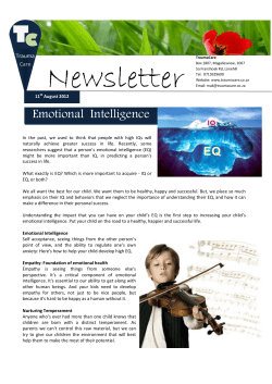 Emotional Intelligence