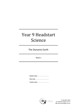 Sample Course Material