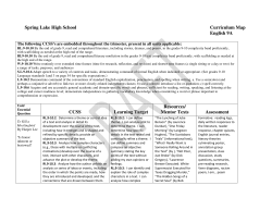 English 9A - Spring Lake Public Schools