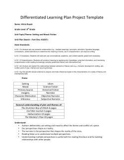 Differentiated Learning Plan Project Template