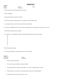 Animal Farm Chapter 1