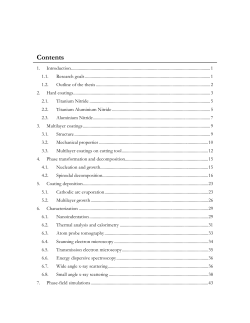 Thermal stability and mechanical properties of TiAlN - IFM