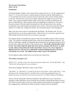 Introduction In this third chapter of Mark we have observed the