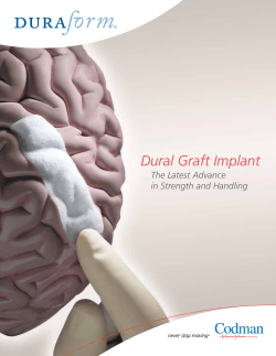 Dural Graft Implant
