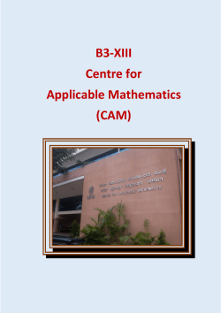 Evaluative Report of the Departments/Centres in TIFR