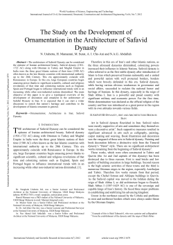 Paper - World Academy of Science, Engineering and