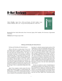 Defining and Defending the National Interest - H-Net