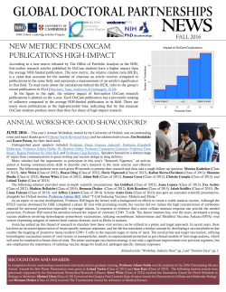 global doctoral partnerships news