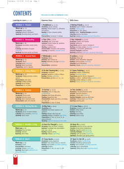 MODULE 1 Friends Warm up (p. 13)
