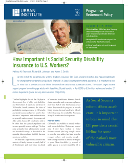 How Important is Social Security Disability