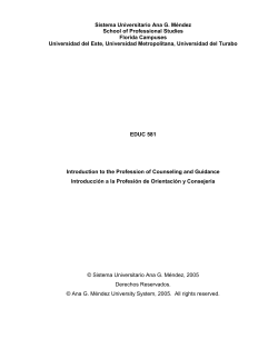 Sistema Universitario Ana G. M&eacute;ndez School of Professional