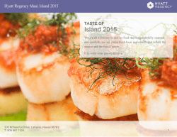 Island 2015 - Hyatt Regency Maui