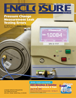 Pressure Change Measurement Leak Testing Errors