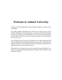 Auburn University - College Sports Live