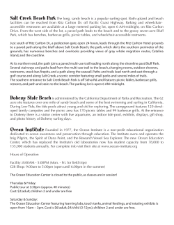 Salt Creek Beach ParkThe long, sandy beach is a popular surfing