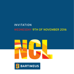 invitation wednesday 9th of november 2016