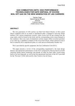 GAS COMBUSTION UNITS: HIGH PERFORMANCE