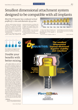 Smallest dimensional attachment system designed to be compatible