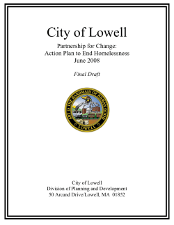 10 Year Plan to End Homelessness
