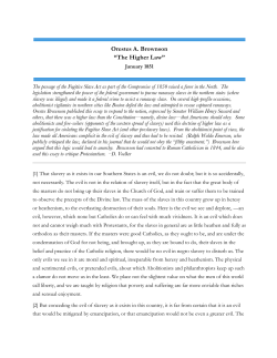 The Higher Law - History Tools.org