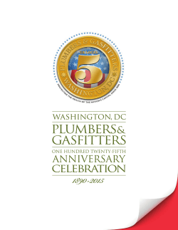History - Washington DC Plumbers Local 5