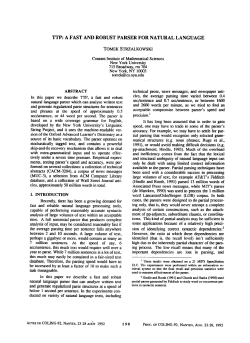 C92-1033 - ACL Anthology Reference Corpus