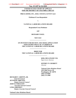 Price-Simms, Inc. v. NLRB - US Chamber Litigation Center