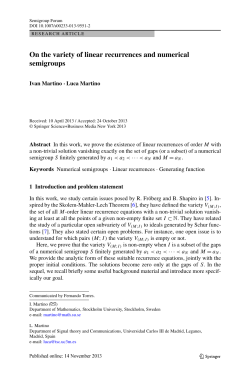 On the variety of linear recurrences and numerical