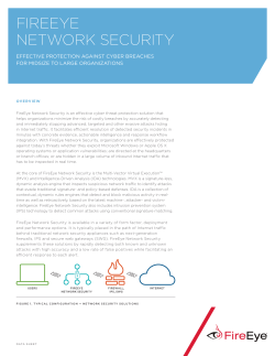 FIREEYE NETWORK SECURITY