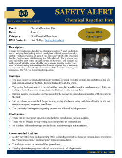 Chemical Reaction Fire