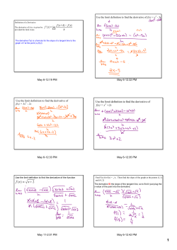 Use the limit definition to find the derivative of f(x) = x3 +2x