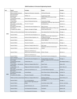 SEAOI Excellence in Structural Engineering Awards