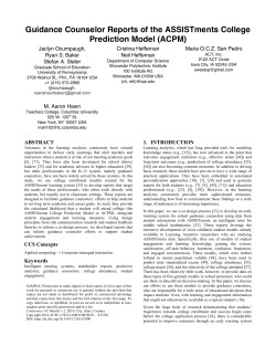 LAK 2017 Guidance Counselor Reports SubmissionSubmission